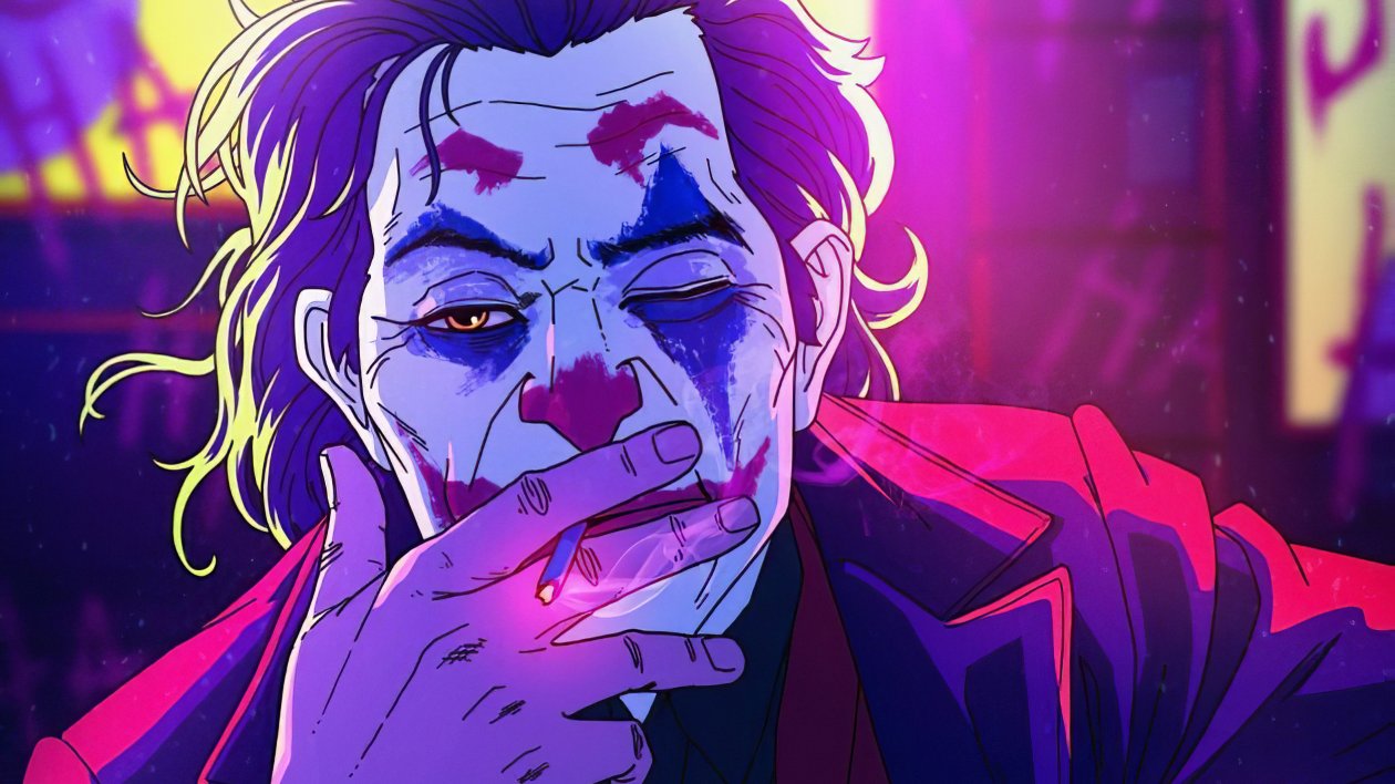 Joker Neonic Art