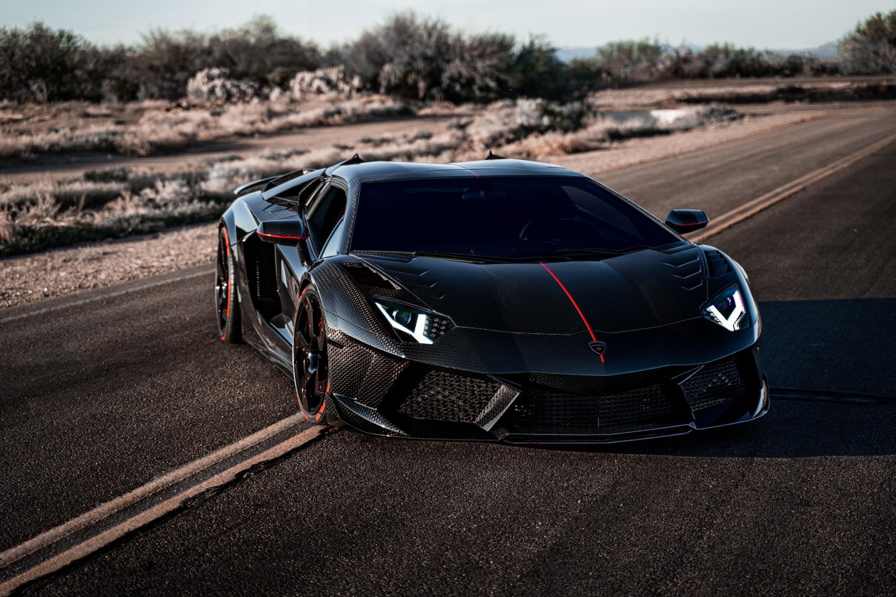 2021 Lamborghini Aventador S Carbonado 5k