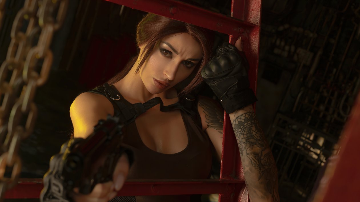 Tomb Raider Cosplay Of Lara Croft 4k