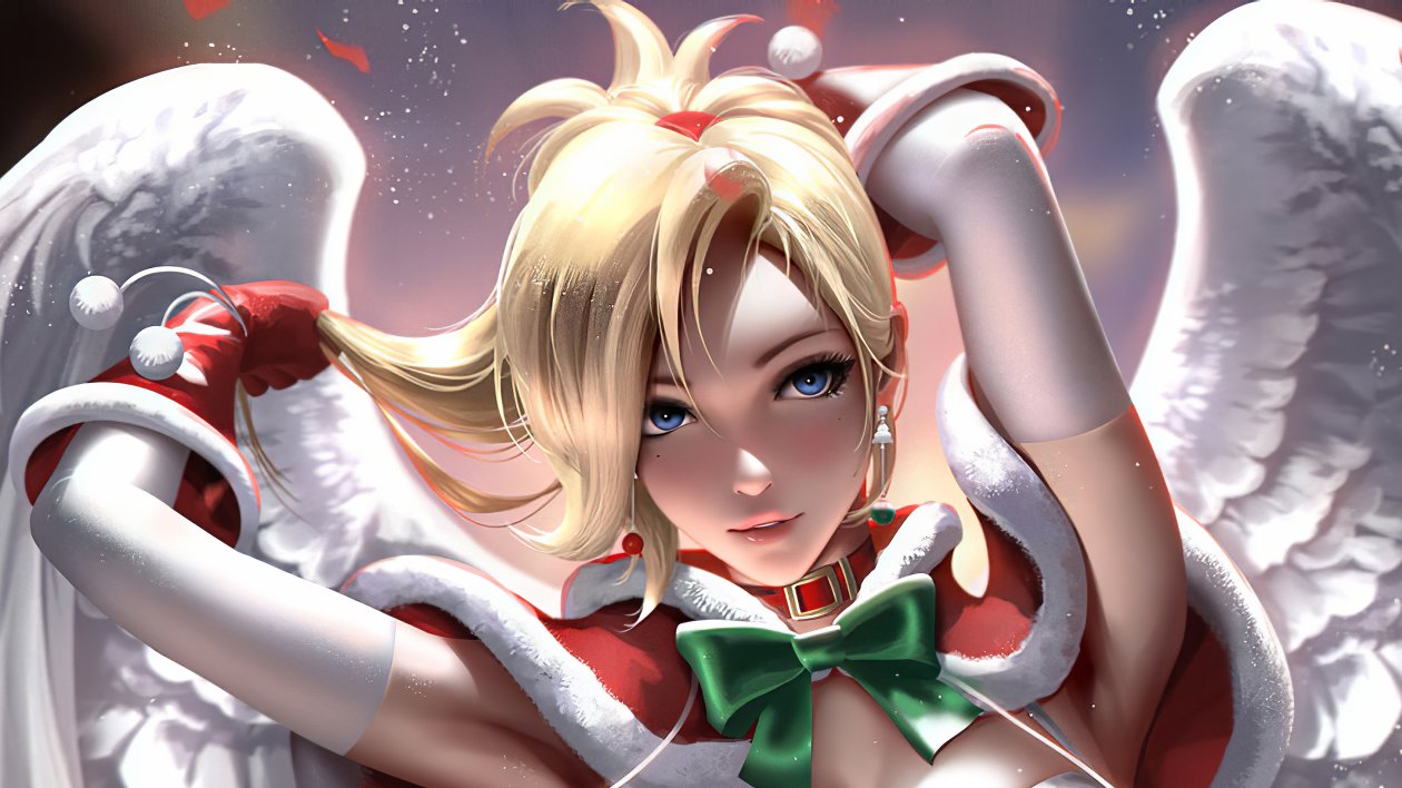 Mercy Overwatch Christmas