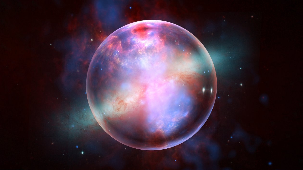 Galaxy Fog Kosmus Universe Milky Way Night Sky 8k