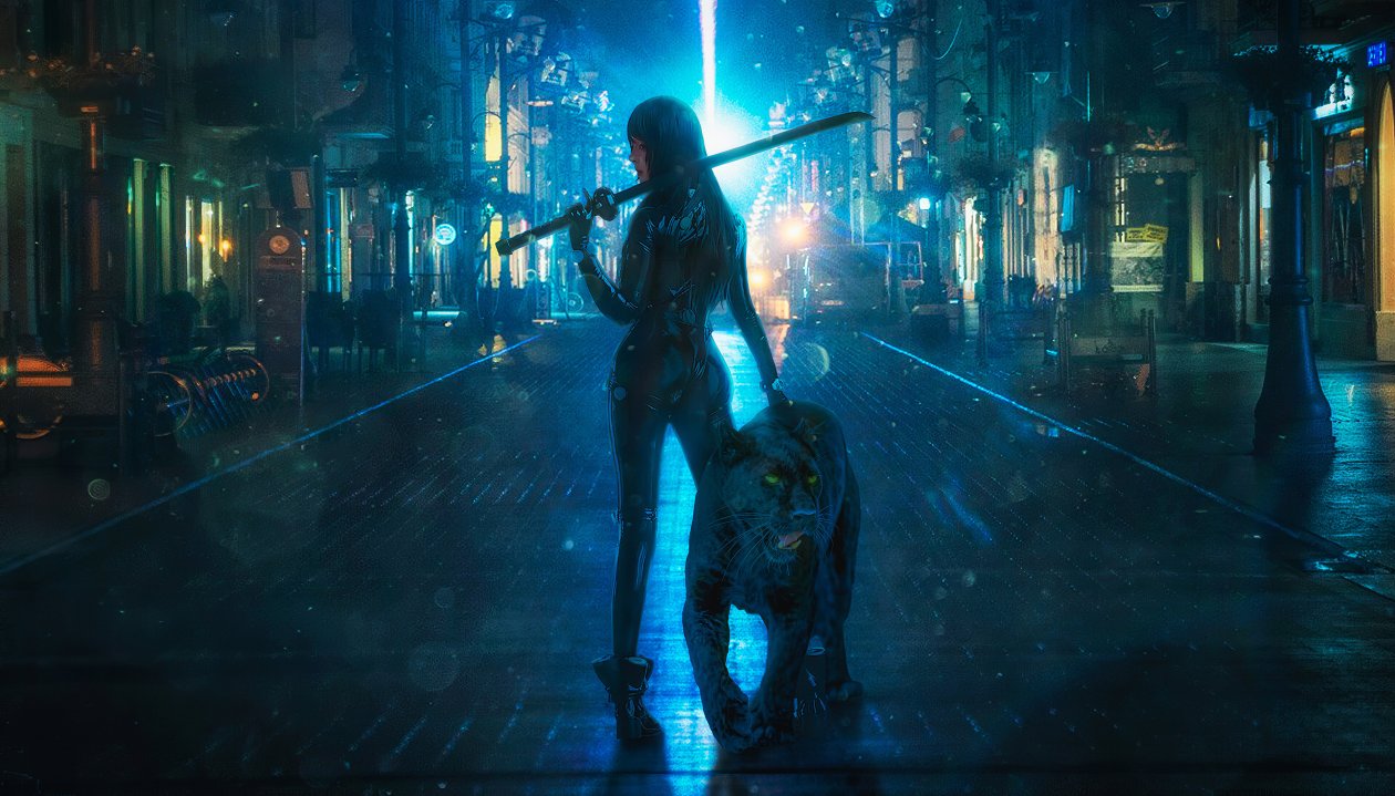 Panther Girl Master 4k