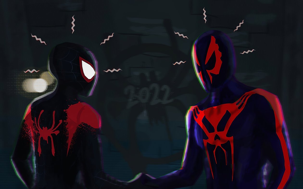 Spiderman Meeting Spiderman 4k
