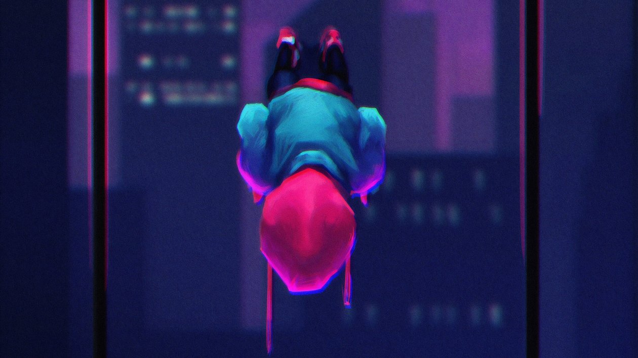 Miles Morales Upside Down