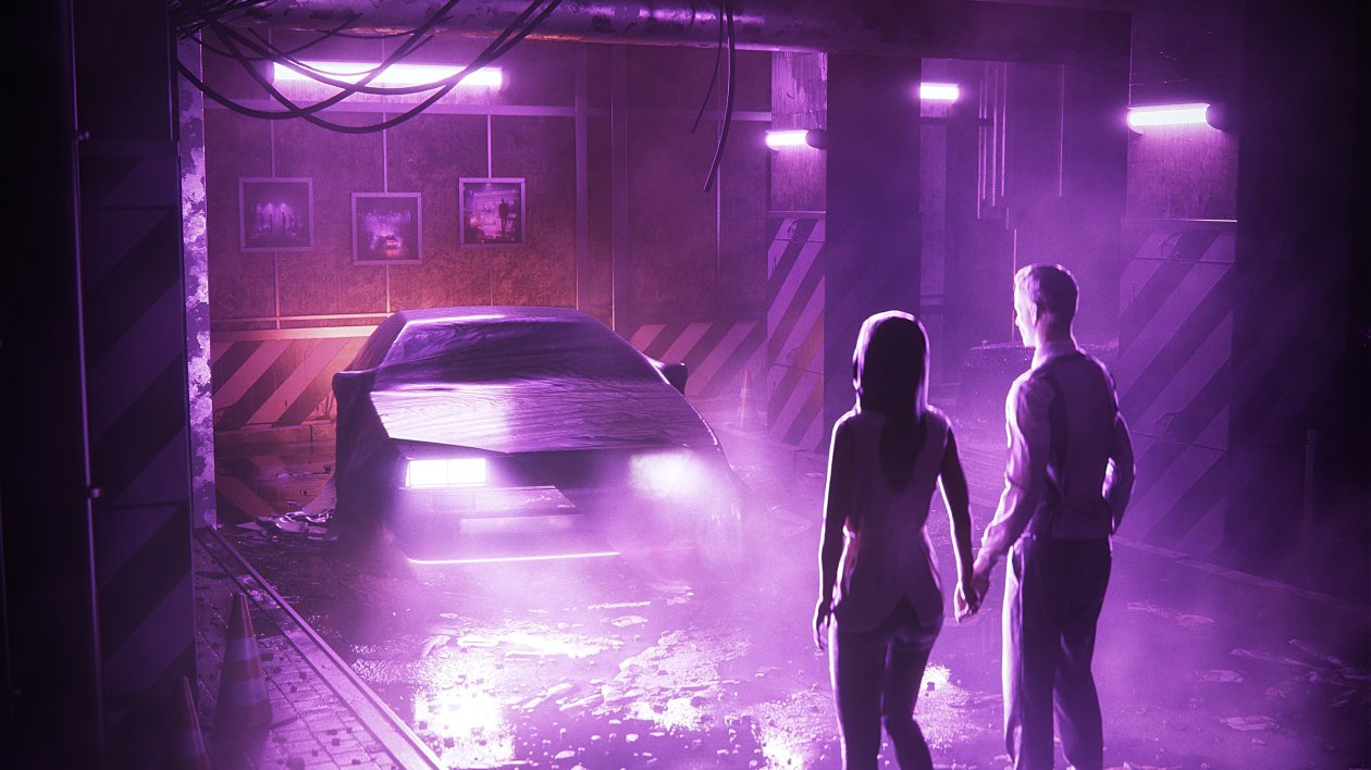 Lets Run Away Synthwave Dream 4k