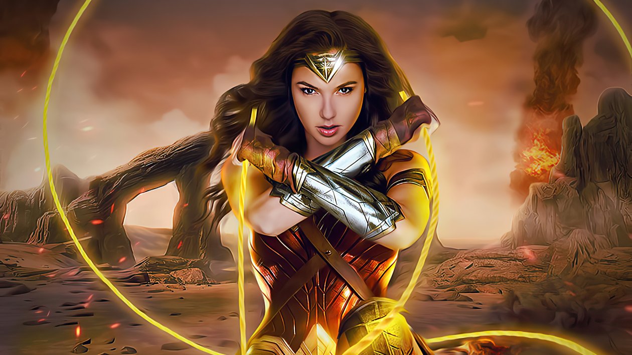 Wonder Woman Coming 4k