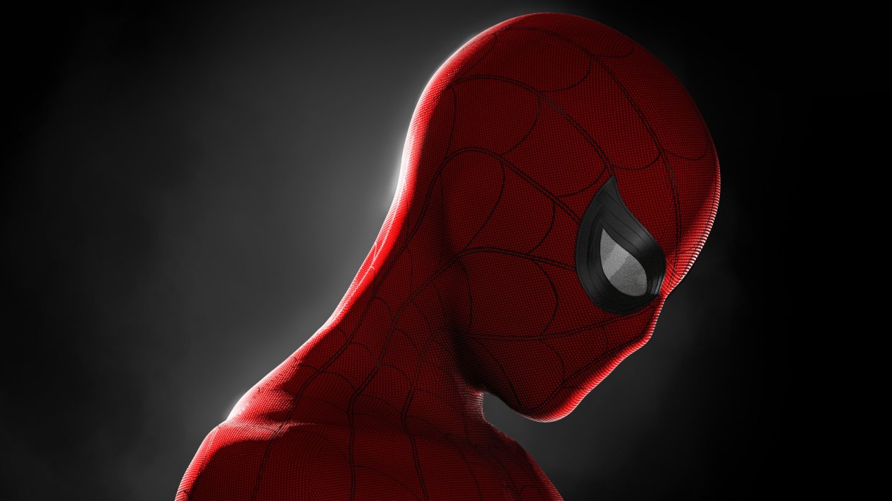 Spiderman Closeup 4k