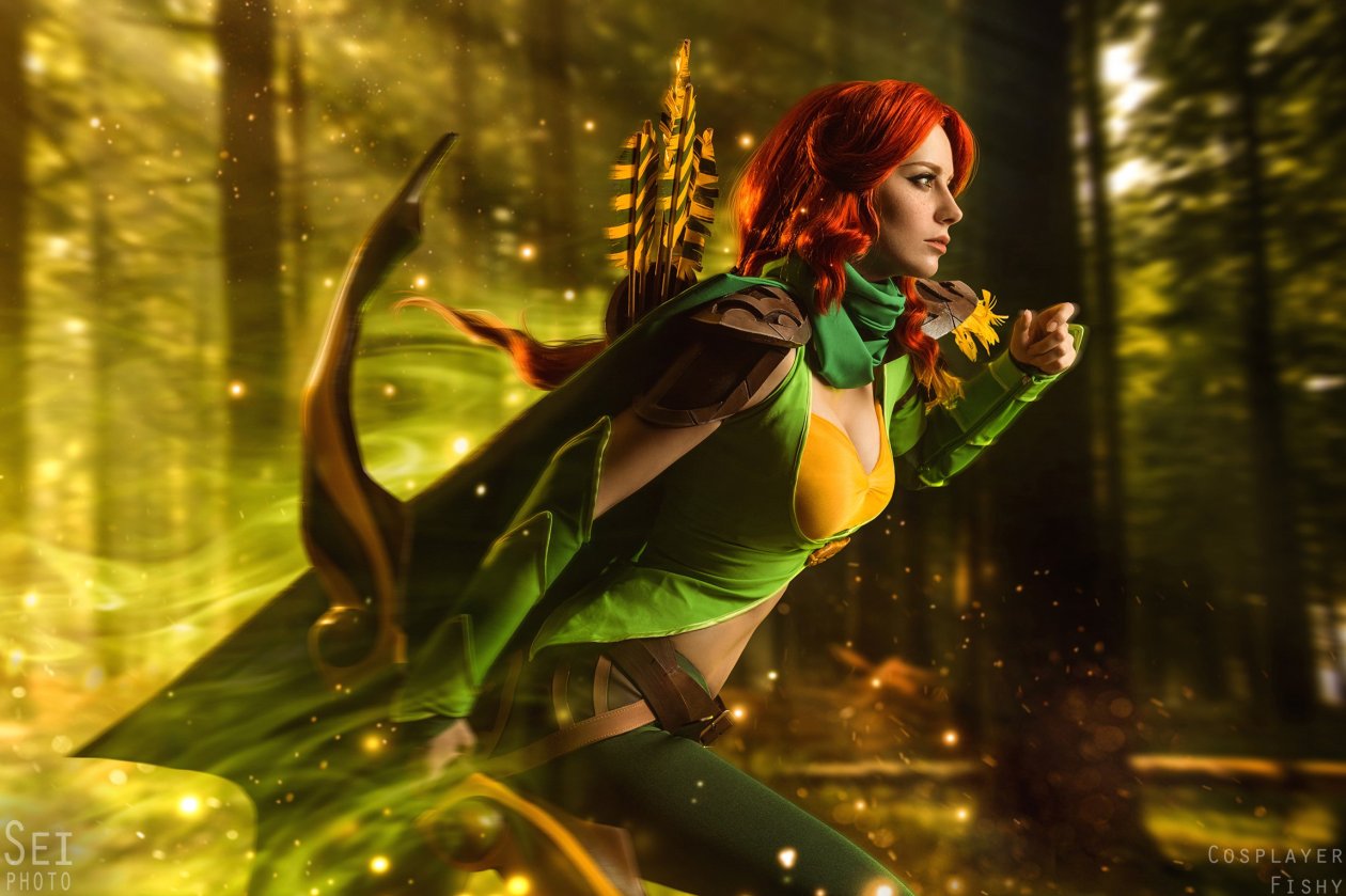 Windranger DotA 2 Cosplay