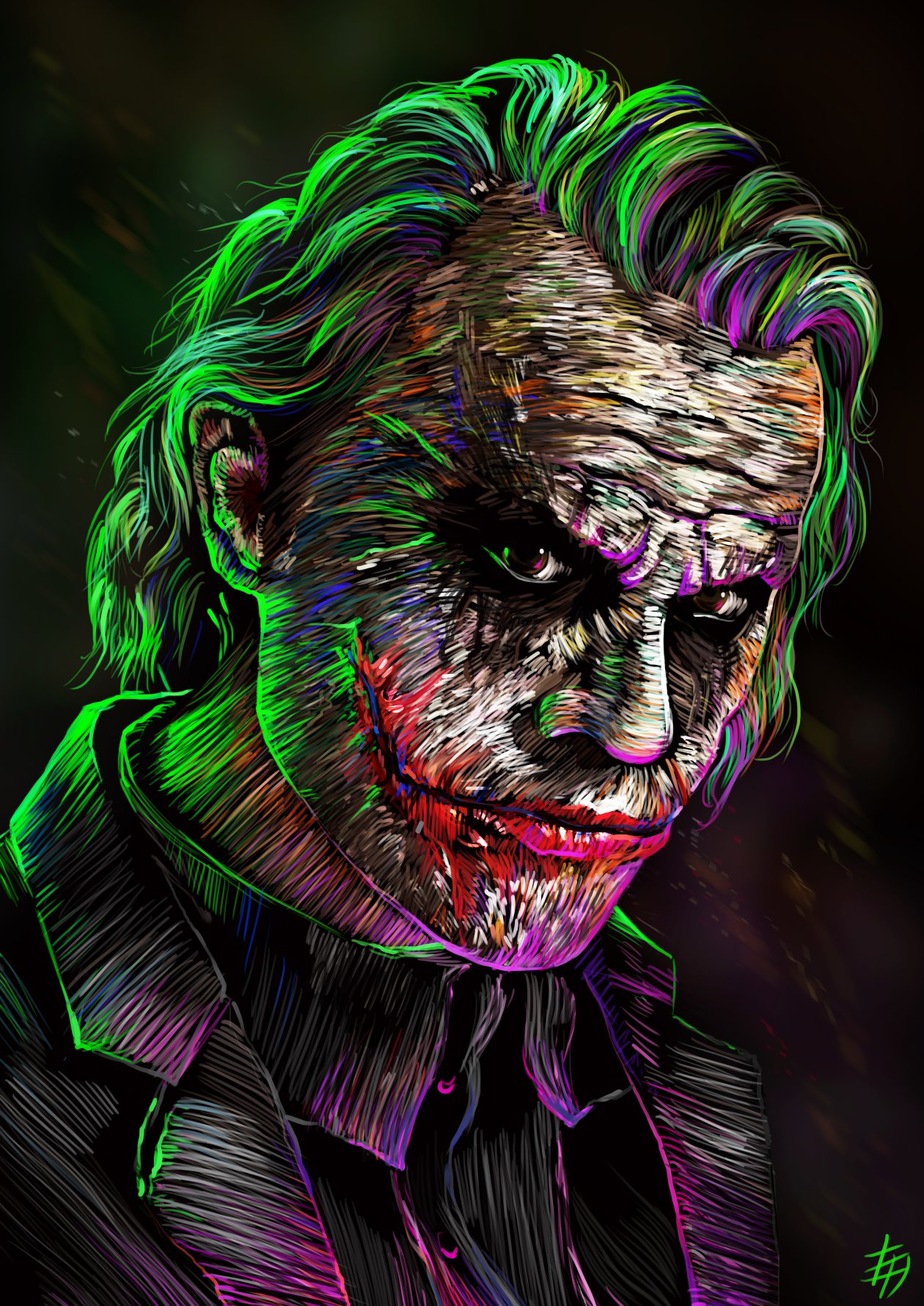 Joker 4k Digital Art