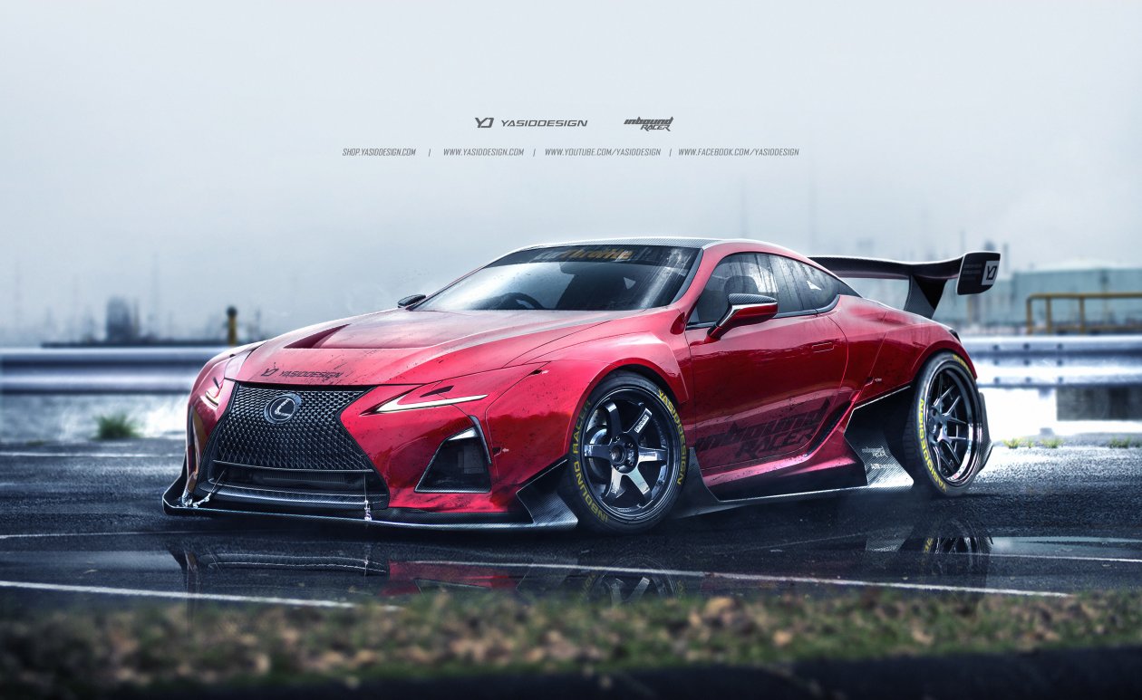Lexus LC500 Fan Design