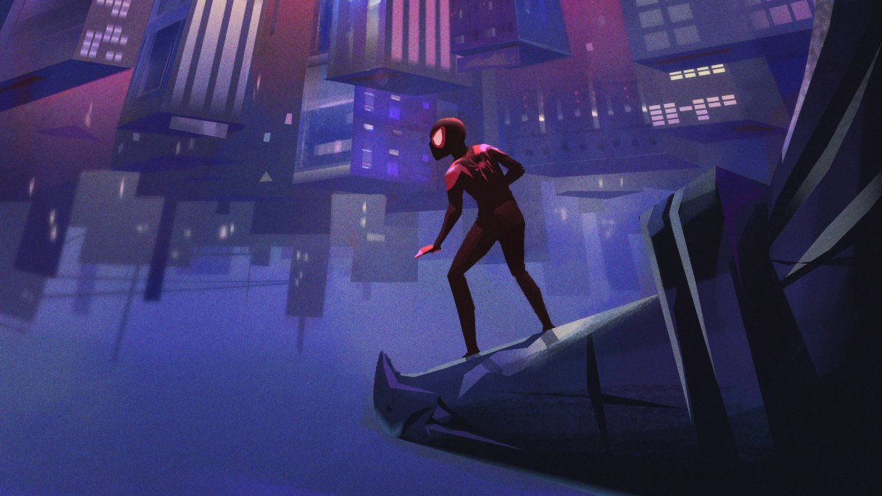 SpiderMan Into The Spider Verse Artworks