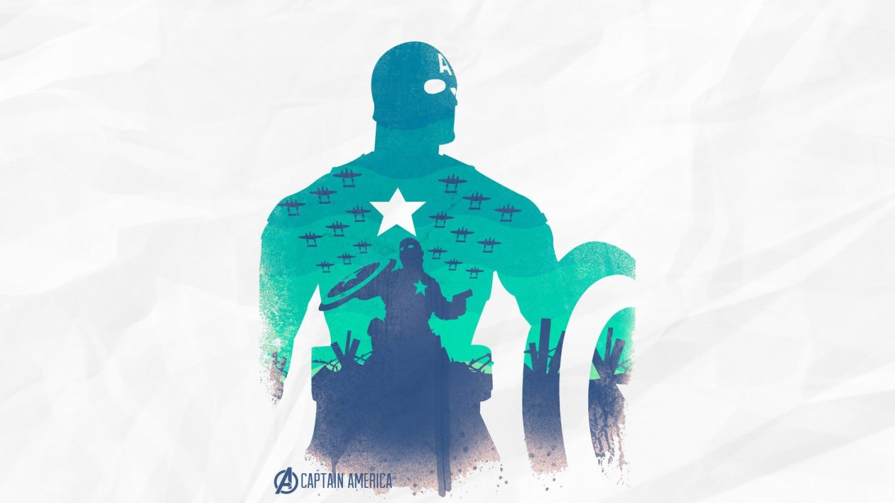 The Avengers Captain America Art