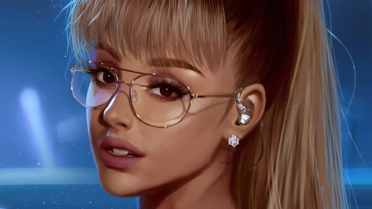 Ariana Grande Art 4k
