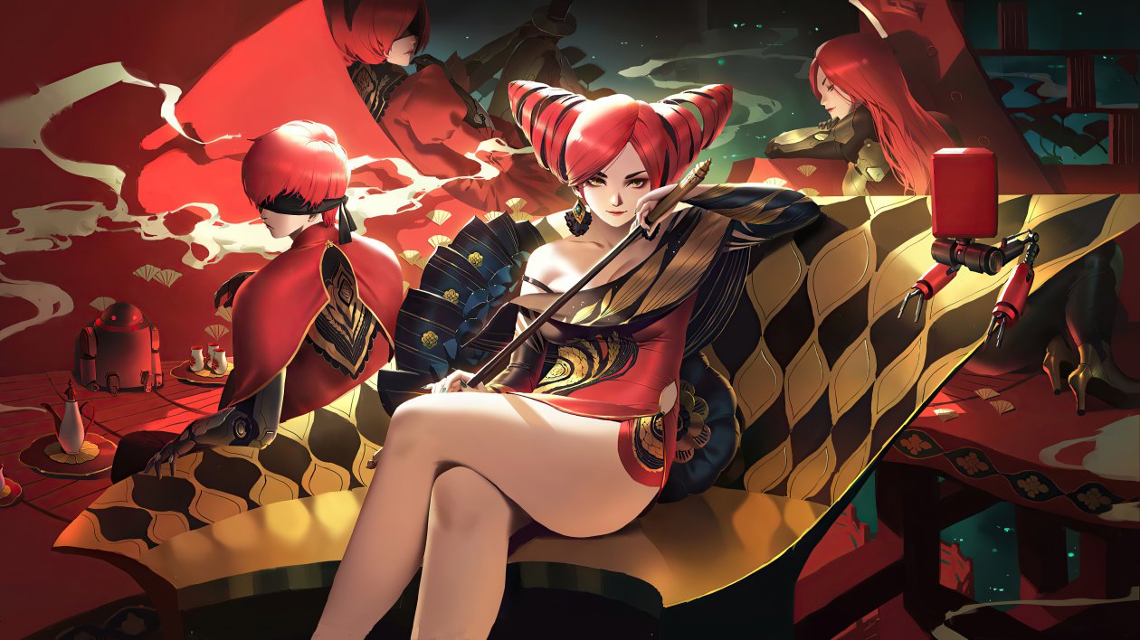 Red Night NieR Automata Linkage