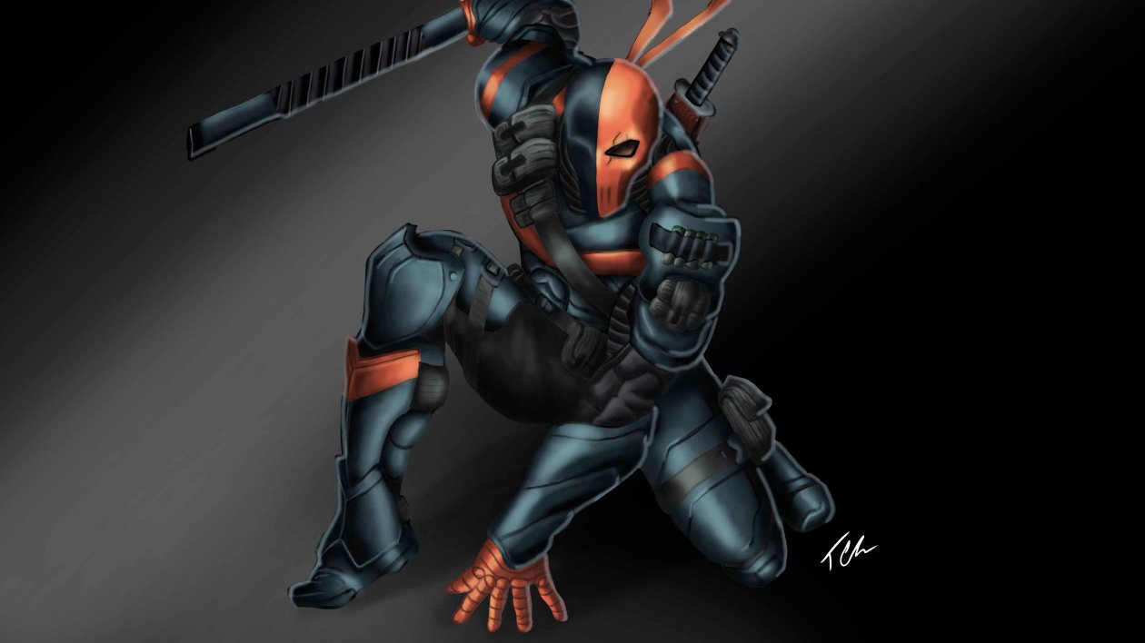 Deathstroke Illustration