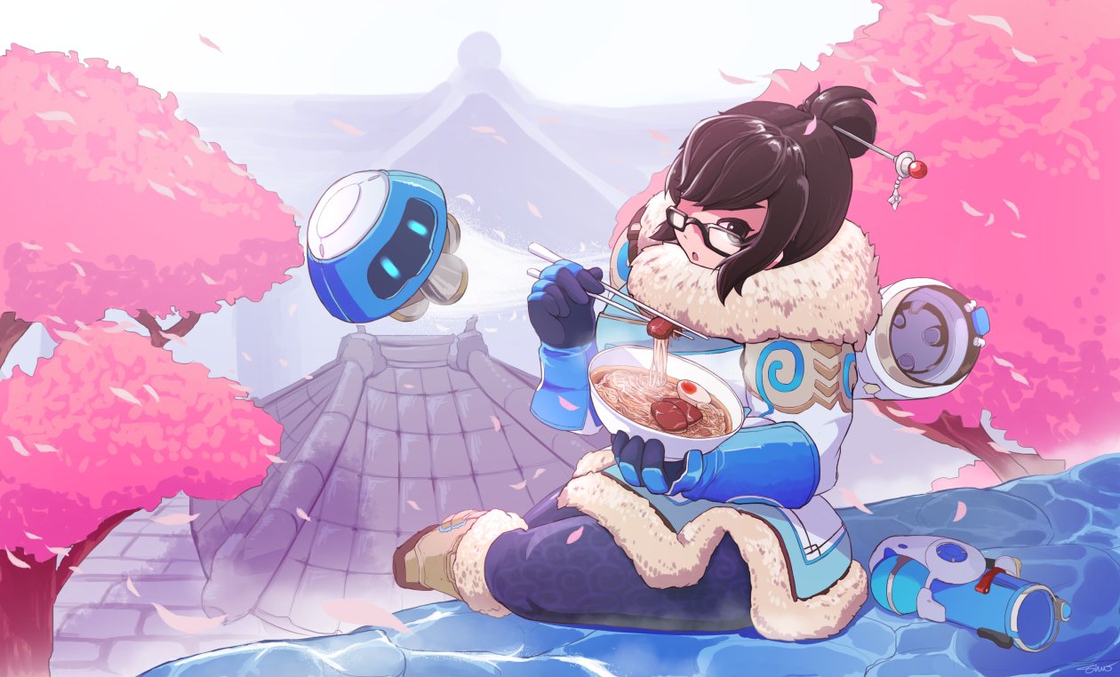 Mei Overwatch 4k