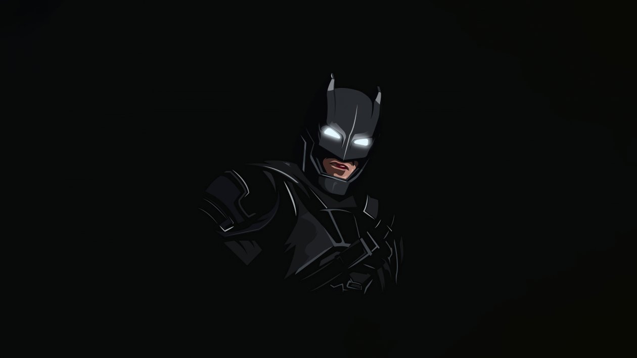 Batman Dark Minimal 8k