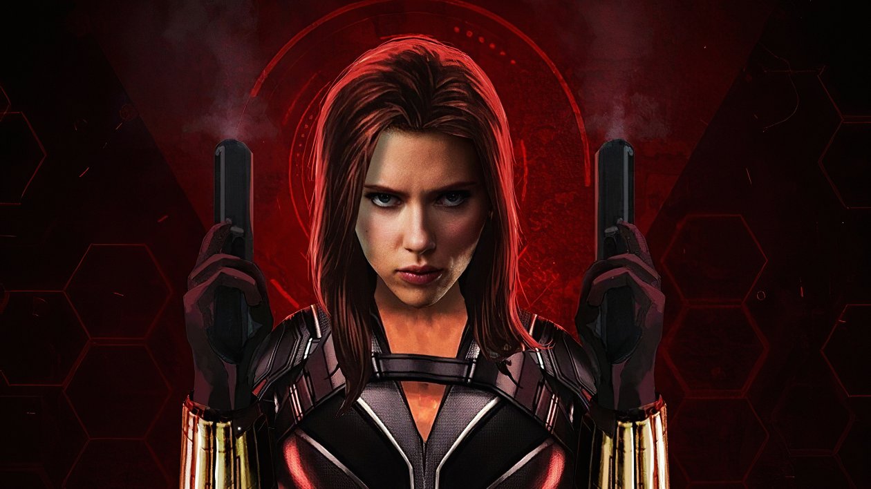 Black Widow Movie Art