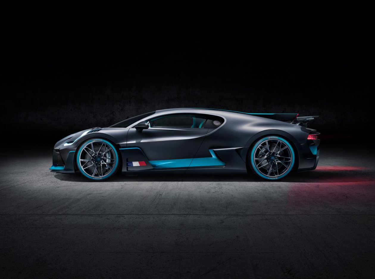 2018 Bugatti Divo Side View