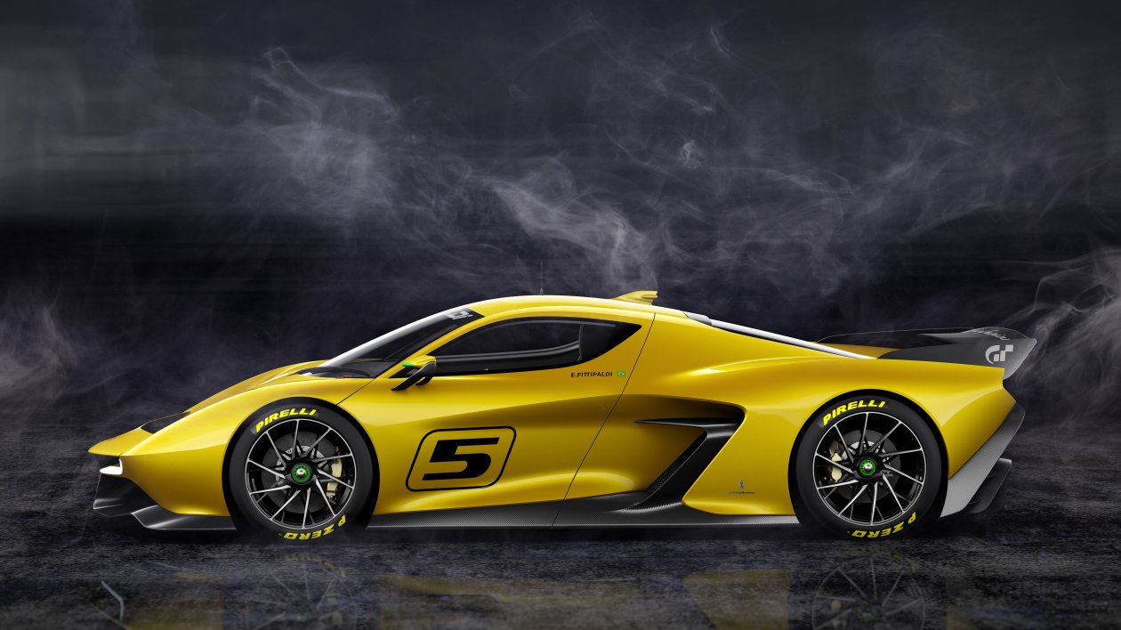 Fittipaldi EF7 Vision Gran Turismo Limited Edition Side View