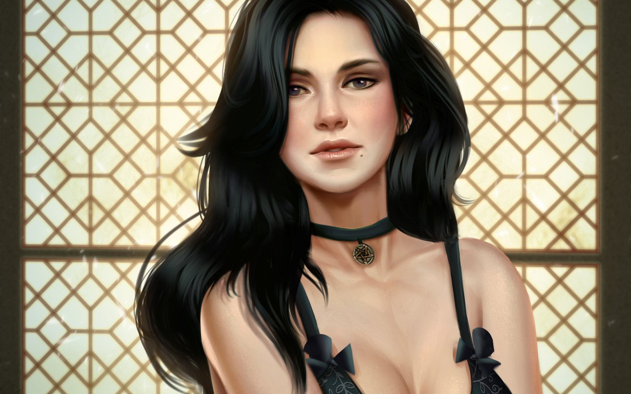 Girl Looking At Viewer Digital Art 5k