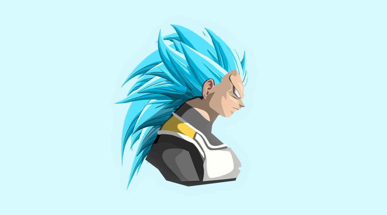 Vegeta Dragon Ball Super 4k Art