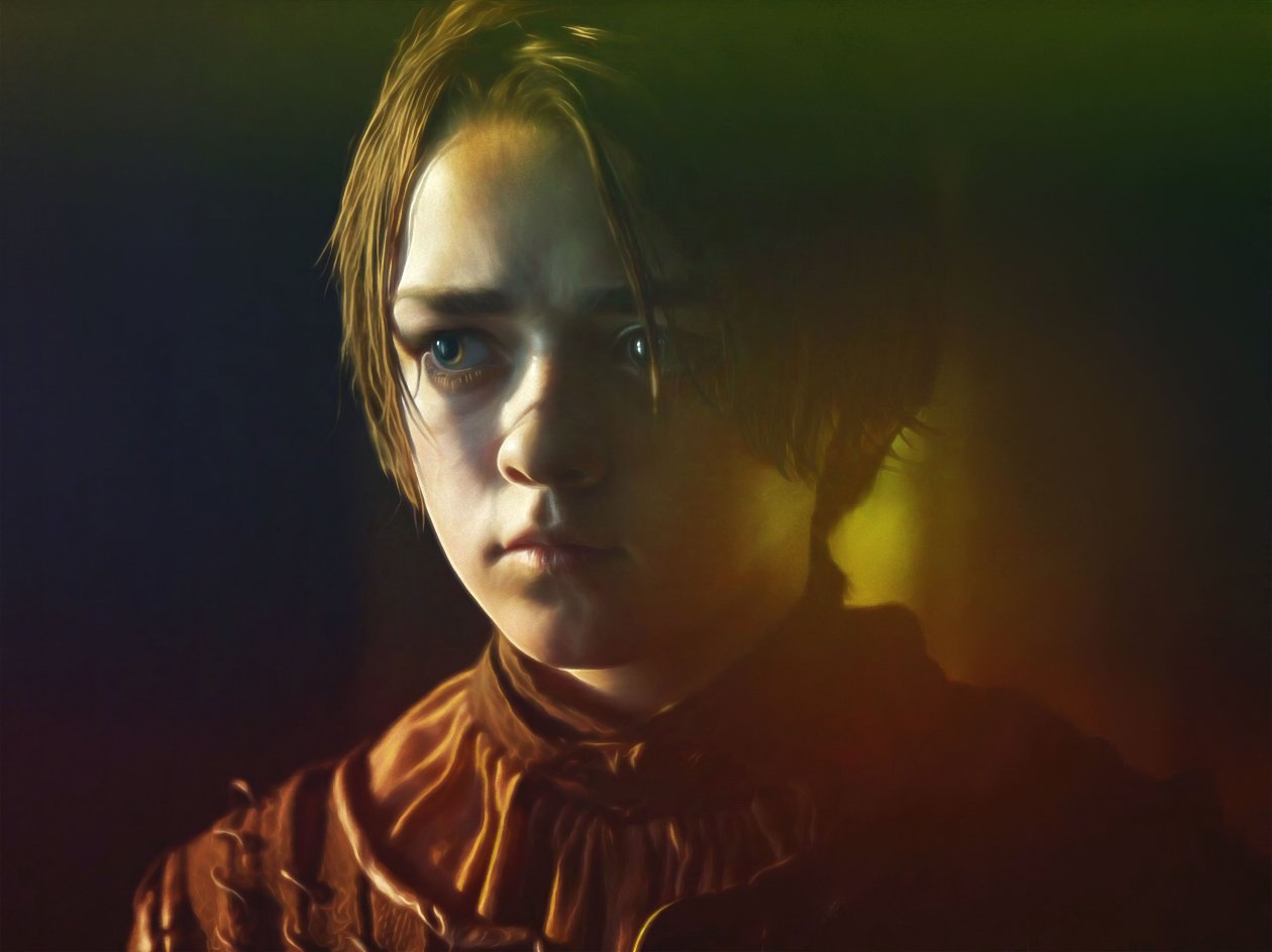 Arya Stark Portrait