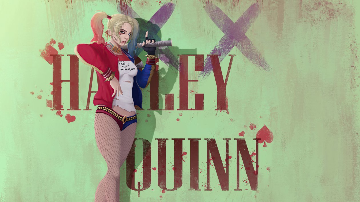 Harley Quinn Wall