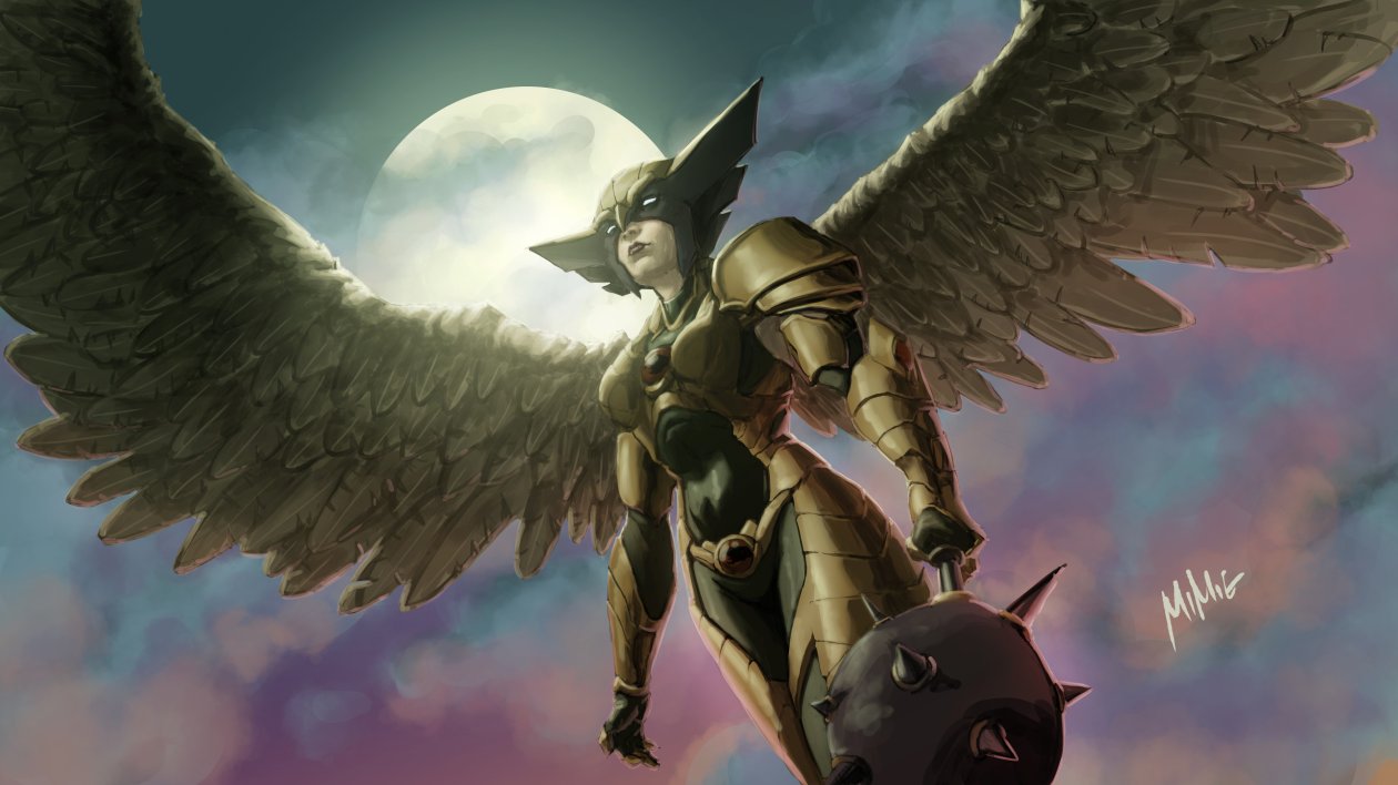Hawkgirl 2020 4k