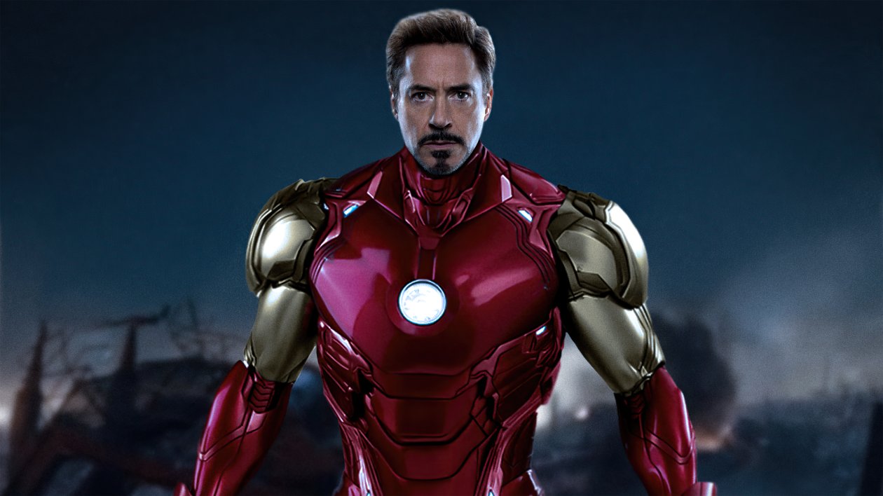 Endgame Iron Man Unmasked Version