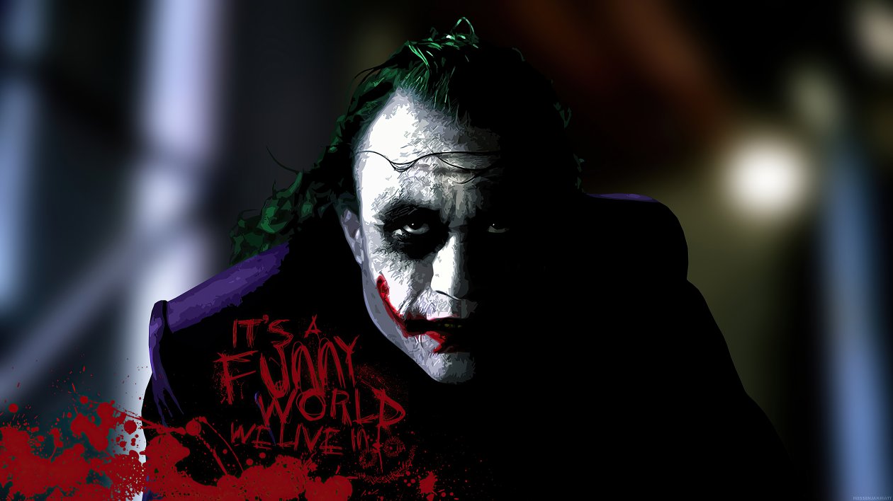 Joker Its Funny World We Live