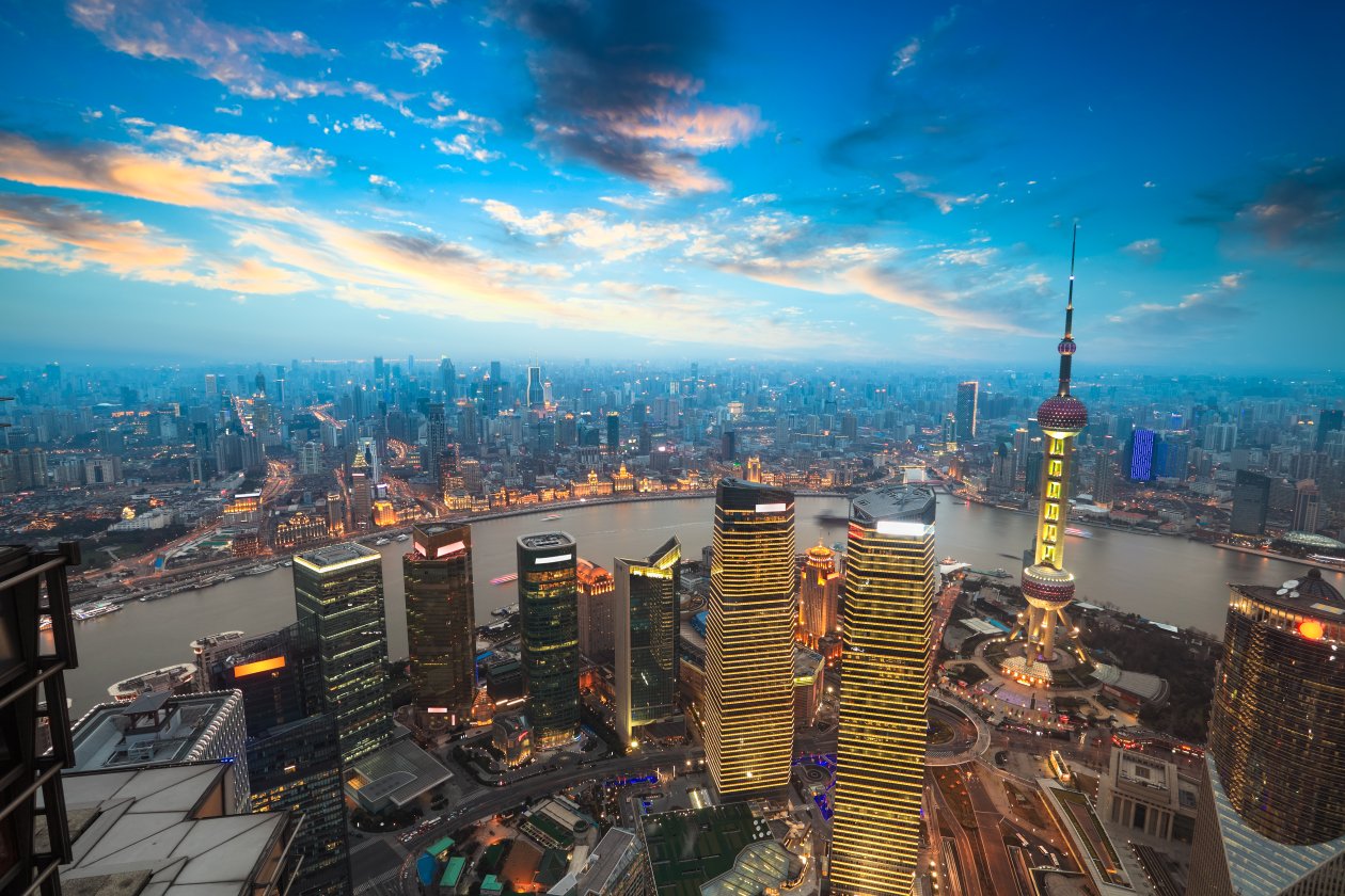 Cityscape Shanghai China Skyscraper 5k