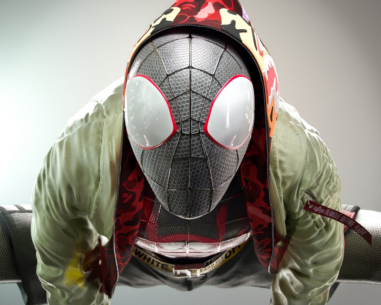 Miles Morales Spider Man Art 4k
