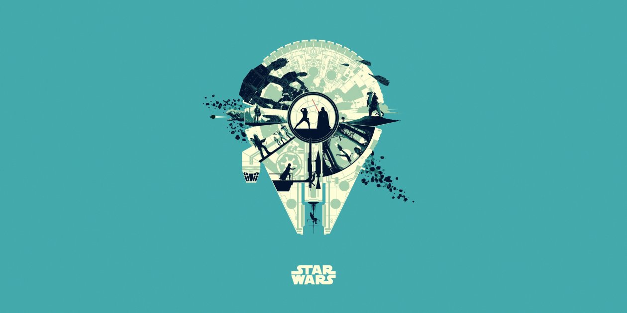 Star Wars Minimalism 5k