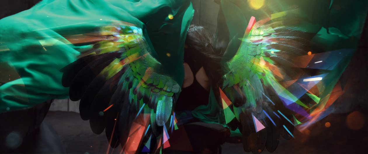 Nature Rush Angel 4k