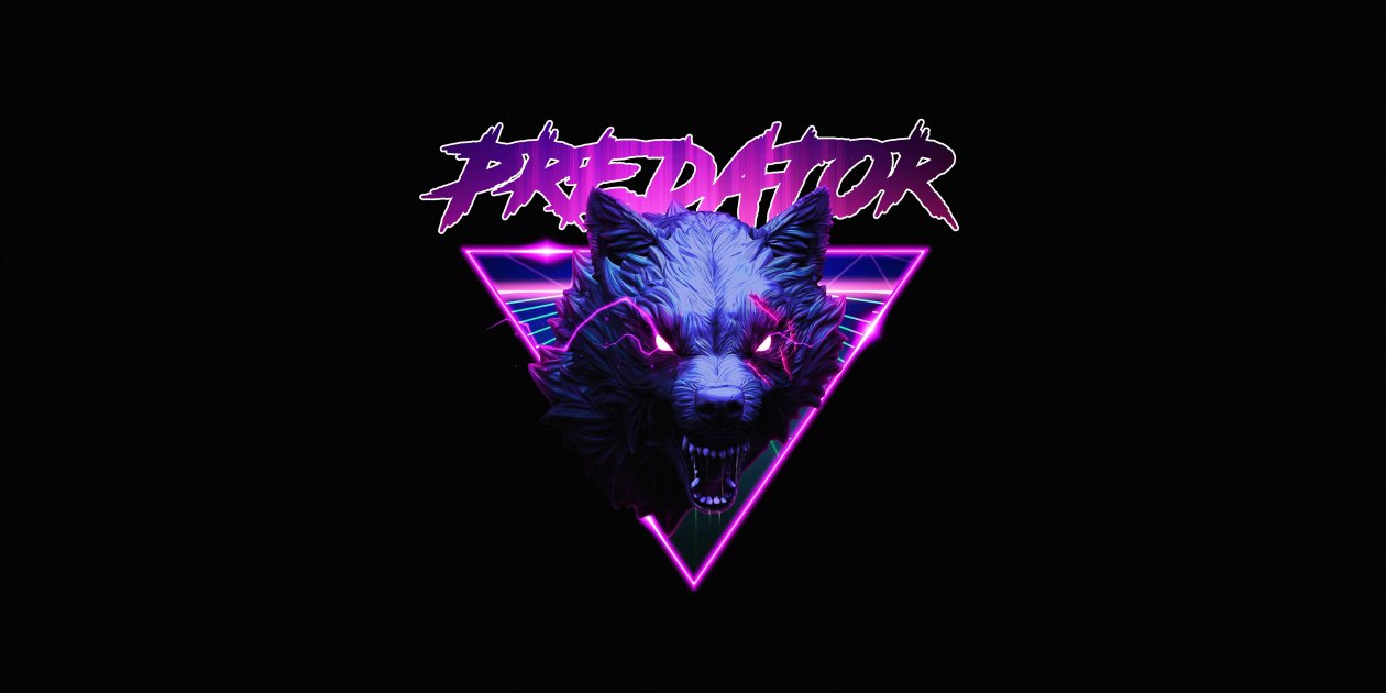 Wolf Predator Minimalist 4k