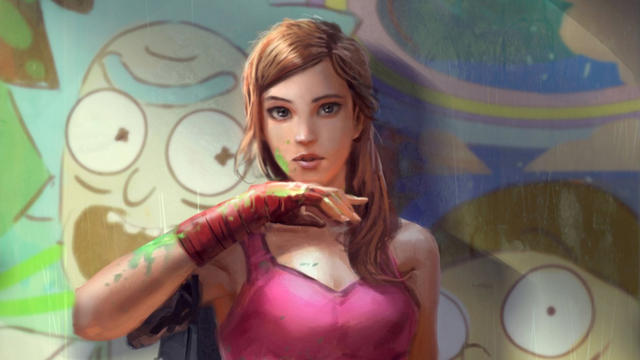 Summer Rick And Morty Fantasy Art