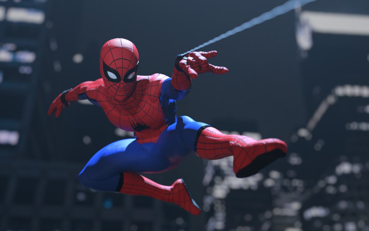 Spider Man Fan Art Original Suit