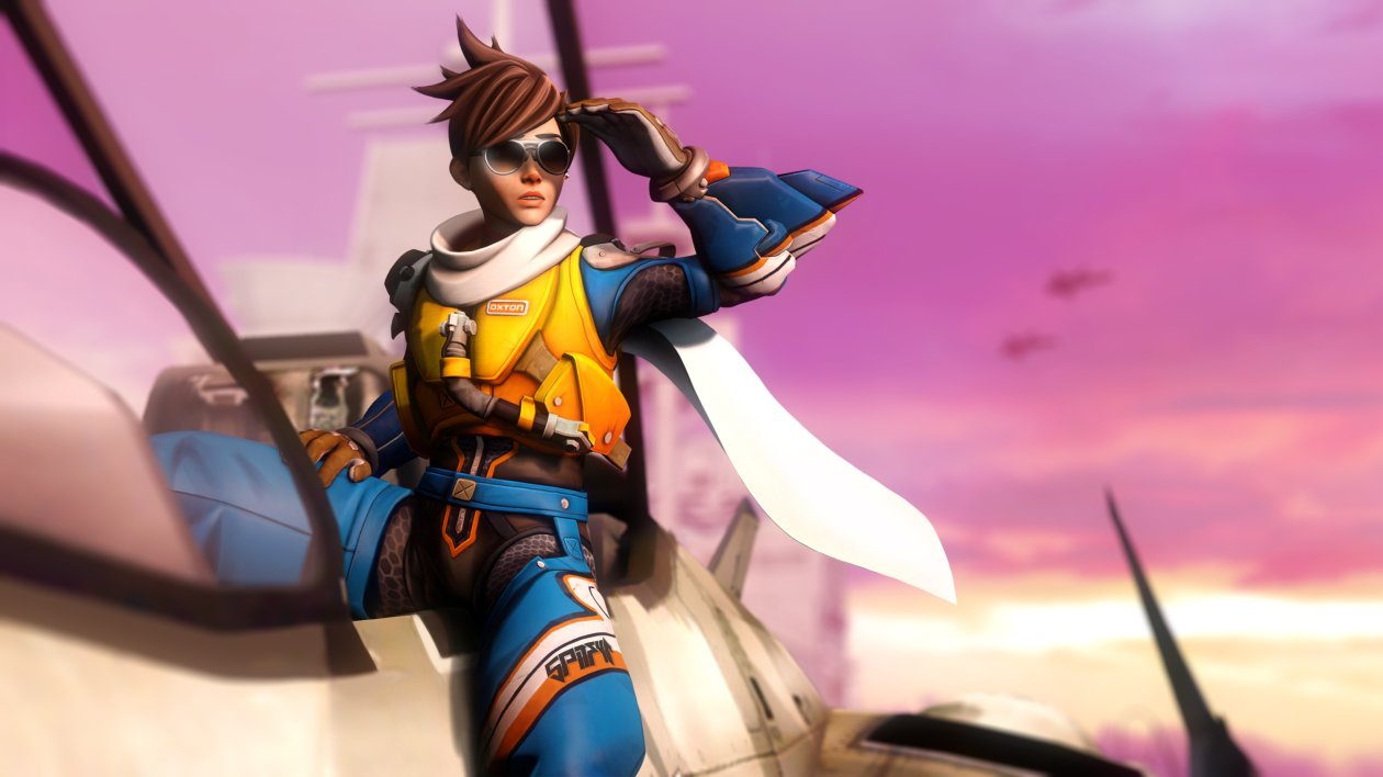 Tracer Overwatch Artwork