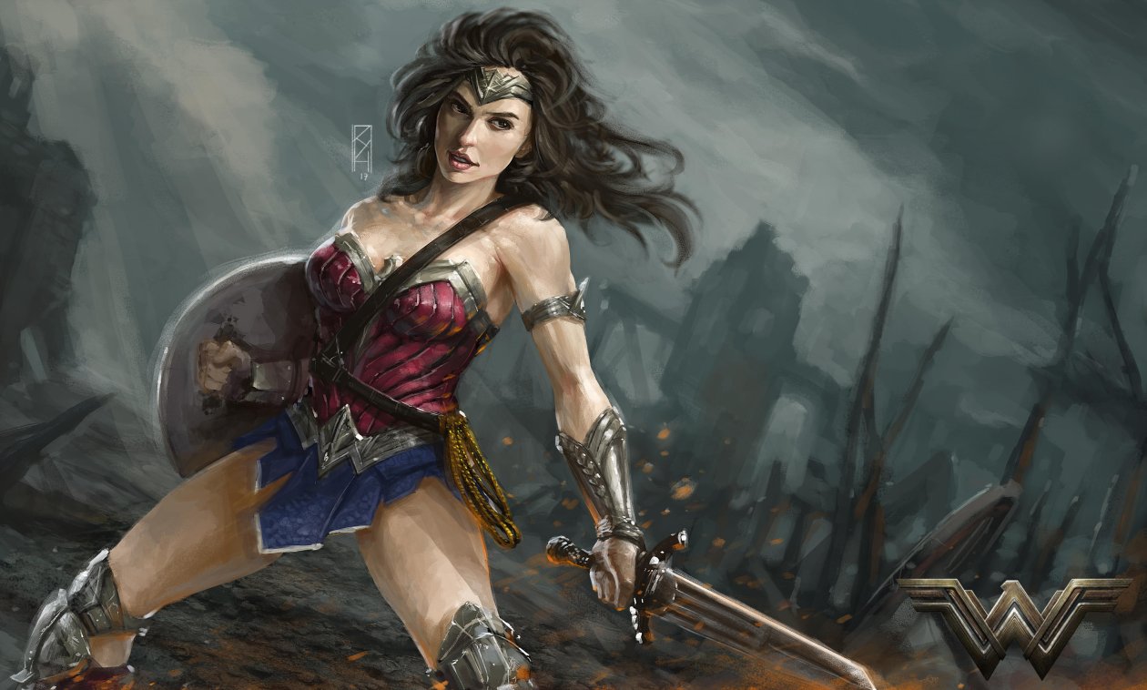 Diana Prince Wonder Woman Art