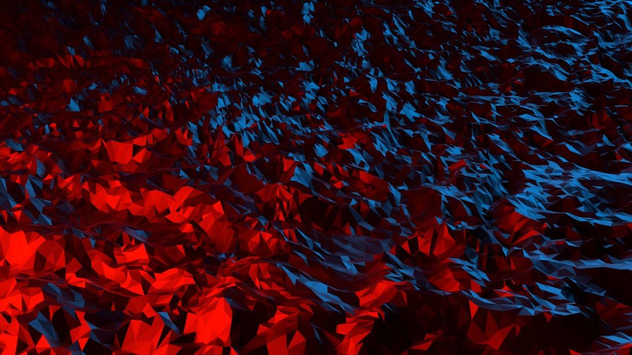 3d Abstract Traingle Low Poly