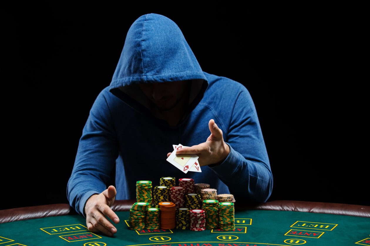 Fond d'écran Poker Player 5k