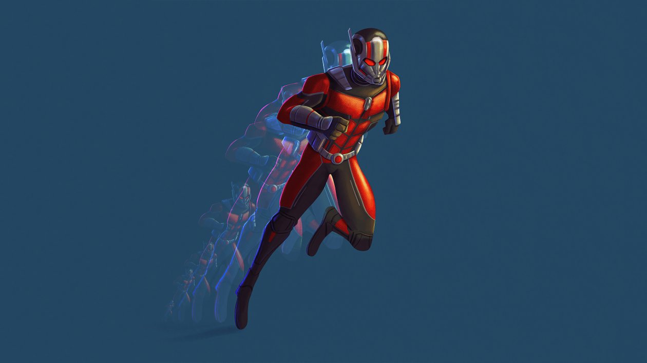 Ant Man 4k Minimalism 2020
