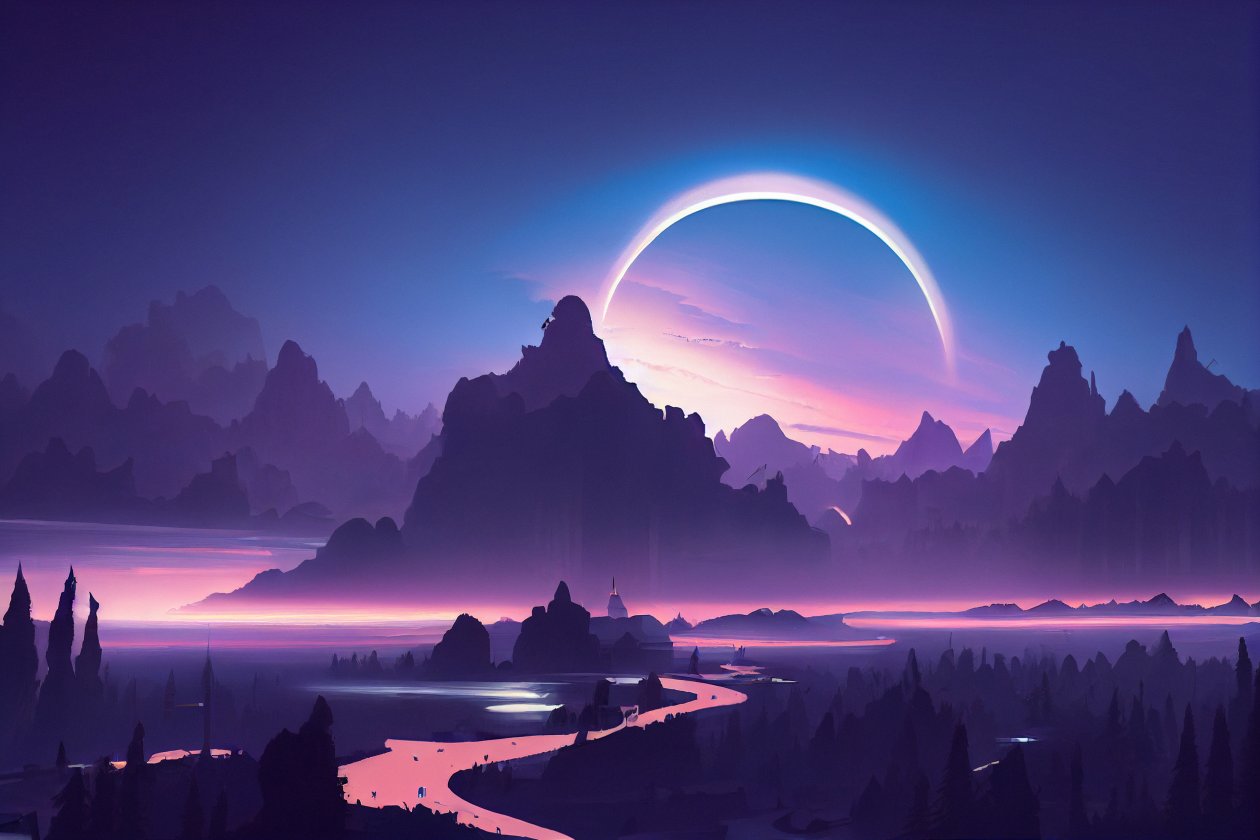 Illustrator Planet Ai Art 4k