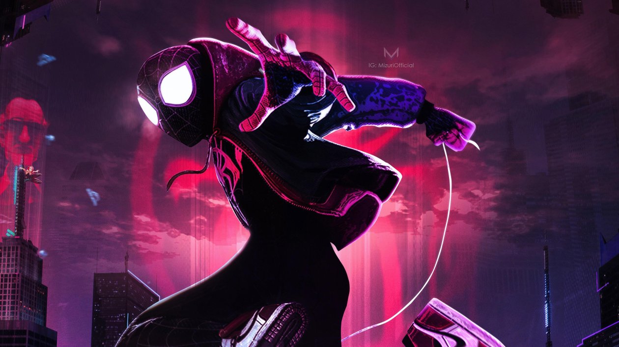 SpiderMan Into The Spider Verse Movie New Arts