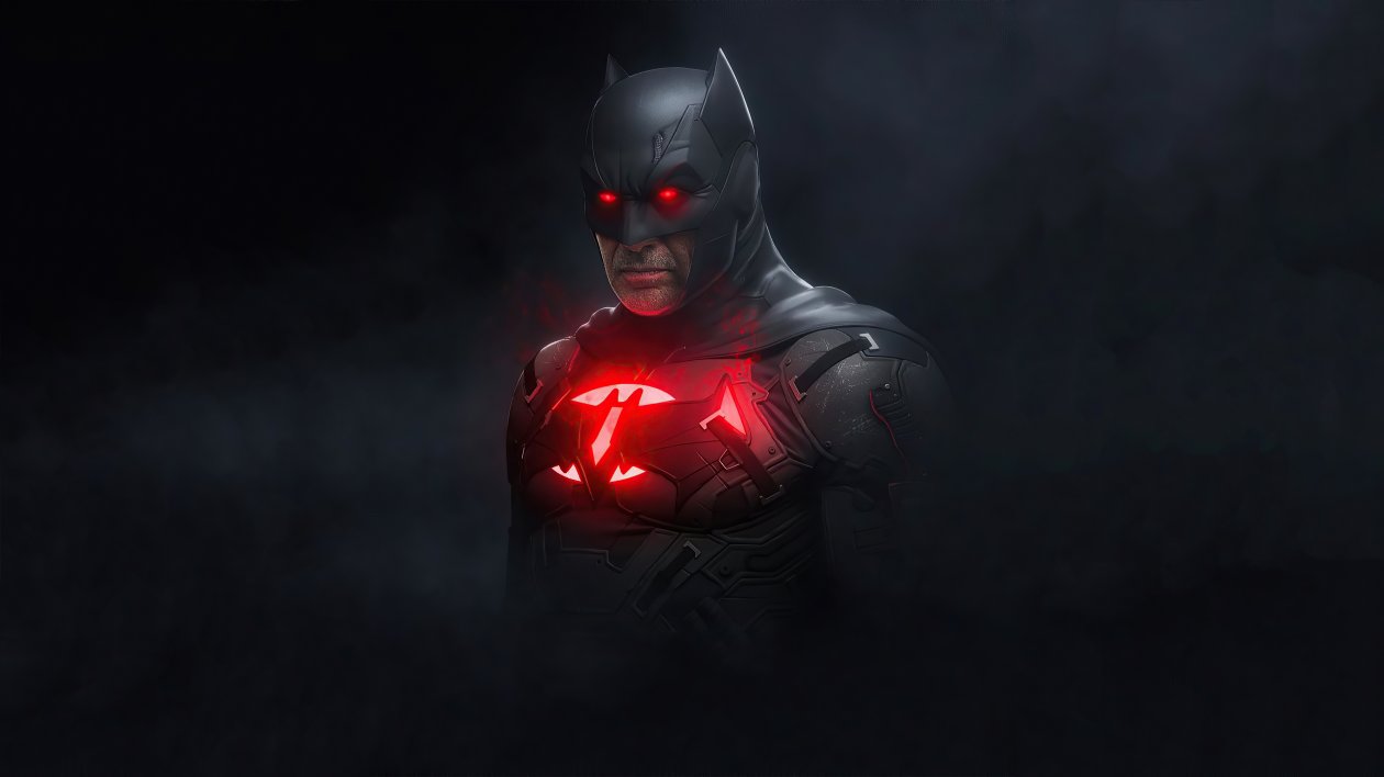 Batman Red 4k 2020 Art
