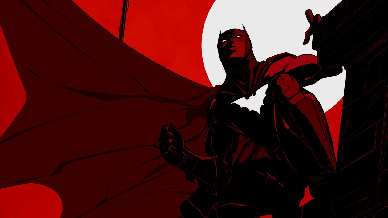 Batman Red Dark Theme