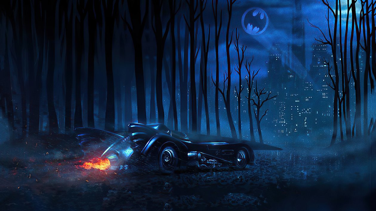 Tim Burton Batmobile