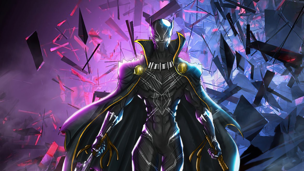 Black Panther Fan Artwork 4k