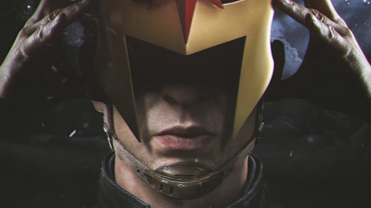 Captain America Putting Helmet 4k